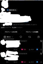 「Xアカウント販売｜アダルト運用実績あり｜1.3万フォロワー｜2017年開設
