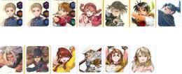 初期垢 PUx7 リアン+マリエ+ルック+ゲオルグ+シャプール+オデッサ+ジョウイ凸+ルセリナ