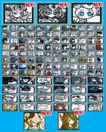 特別価格！ 画像のキャラは所持中+猫缶3000+バトルアイテム各種類500