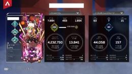 APEX 引退アカウント　スパレジェあり