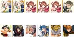 初期垢 マリエ2凸+リアン+ルック+マーレ凸+スタリオン+フースールー+アンジー+オルハン