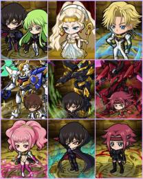 虹結晶5126個【最強初期アカ コードギアスコラボキャラコンプ 画像のキャラ所持】