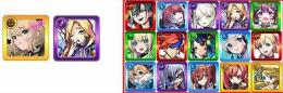 エール+ルシファー+オーブ4100~4300個+赤枠ランダム4 ~ 10個+ランダム★5/★6キラ