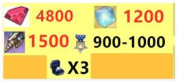 ダイヤ4800+キューブ1200+高速建造1500+勲章900個+指輪3個+SSR21+UR1体