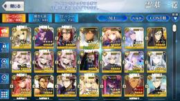 光コヤン宝具5闇コヤン宝具2オジマン宝具2/モルガン/無記名2/人権サポ/黒聖杯