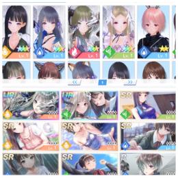 ☆3キャラクター4体　URフラグメント2枚　所持アカウント