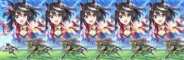 キタサンブラック　完凸 + ランダムSSRサポートカード2枚