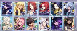【引退垢】SSR8体＋3凸　シド/ガンマ/アイリス/デルタ/ベータ/シェリー/クレア
