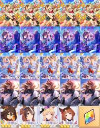 ジュエル134700個 初期垢 環境サポカ4種完凸 SSR×46種
