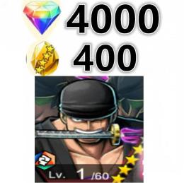 IOS専用! 写真キャラ+ ダイヤ4000個＋金かけら400以上+4★40個以上！