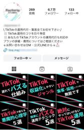 【フォロワー約６.７万人)】副業・情報商材・SNS運用系 / 案件リストお渡し可