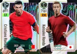 クリロナ +本田圭佑+SP選手5-7体+GB38870個+星3確定チケット5枚+SP募集券108枚+