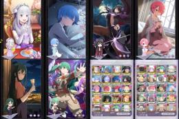 周年キャラ3種コンプ 新キャラエミリア 眠レムラム 鬼がかりレム シオン 評価最強多数