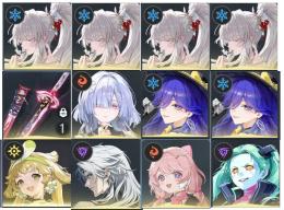 緋雪3凸餅★ルシラー1凸★モーニエ★レベッカ★恒常等