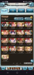 リミキャラコンプ、SSRキャラ479↑、リンチケ4枚、トリプルゼロ、召喚石コンプ、リミ武器多数