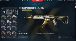 値段交渉〇VALORANT引退垢 Champions2021 VCTナイフ3種 イモ2