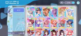 リセマラ水着3種共存⭐️5×5水着スバル、水着フレア、水着奏、フブキ、レイネ