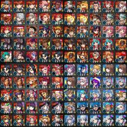 ガチャ限435体↑ネオ4 エル パンドラ ルシファー アナスタシア3ナイトメアα フリーレン2
