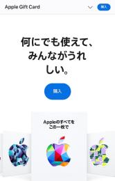 Appleギフトカード2400円分出品してください。買います。