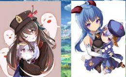  初期アカウント　Asia サーバー ★5キャラ2体、甘雨+胡桃