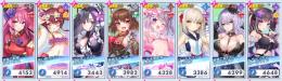 初期アカウント ★3×15(限定×3) 石34万8千個以上 + [対魔忍RPG]