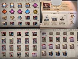 3500エコー未使用 真髄、衣装エモート解放カード多数あり