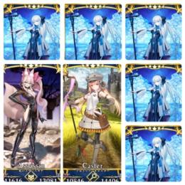 聖晶石1386個/呼符67枚/モルガン宝具5/コヤンスカヤ/キャストリア/諸葛孔明