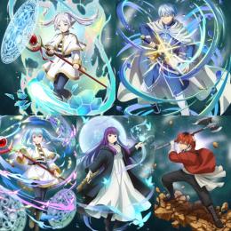 iOS限定! 微進行　フリーレン1・2・3弾コンプ＋石15000個