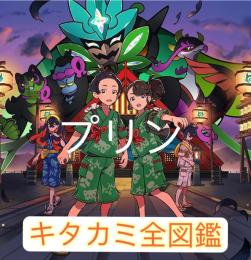 🎭碧の仮面 🔥パルデア、キタカミ全図鑑🔥　証つき色違い通常色厳選育成　レイドレート戦個体　親名変更