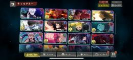 幻宿儺1凸、領域五条無凸、影乙骨3凸、影夏油無凸、幻乙骨2凸、夜五条無凸など