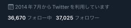 クリーニング済み✨【フォロワー 37,000人↑】Twitter 気取り　アカウント✨