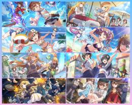 クォーツ17万6000【最強初期アカ 新とあるコラボキャラダコンプ+禁断セシリー】