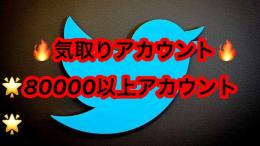 【💥激安💥】 Twitter 気取り垢 フォロワー約8万人アカウント 🔥即対応&最安値🔥 