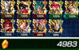 【新LR3種完凸🌈】最強LRキャラ高凸！iOS/龍石4980個↑