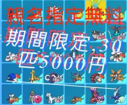 ポケモンSV　最強個体/6V/LV100/努力値完璧/国産/色違い/親名指定無料