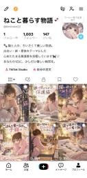 TikTokフォロワー1000人アカウント LIVE権限あり◎