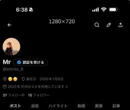 X013｜ 2020年開設X垢｜ポスト7231件｜ゲーム・荒野系｜シャドウバン確認済み