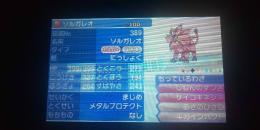引退出品 色違いソルガレオ