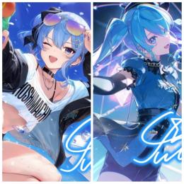 ②水着すいちゃん＆通常すいちゃんなど　リセマラ垢