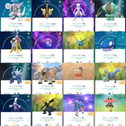 Ptc垢tl42 伝説個体値100 5体 個体値100 1体 色違い65体 コイン2449枚 ポケモンgo ゲームクラブ