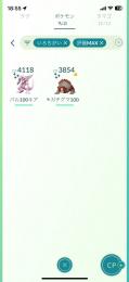 ポケモンGO引退垢 名前変更〇
