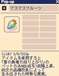マスマスフルーツ10個セット売り