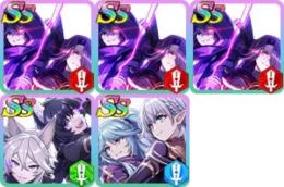 SS84未進行初期垢　限定18 【君臨する紫光】2凸シャドウ＆アウロラ