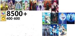 8500石+サポート5~6体+人気キャラ