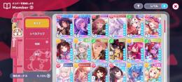 ユニットスコア50万 星5キャラ14体 ノエル・伊那尓栖1凸