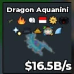 16.5B/s  11変異アクアドラ　　