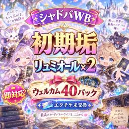 🌸初期垢✨リュミオール×2＋ウェルカム40パック🎁即対応