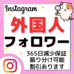 ☆2月限定セール☆外国人フォロワー10000人販売！高品質！振分け可能！減少保証付き！