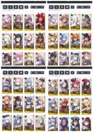 【ジュエル8.1万＋金1260】引退アカウント レッドフード4凸、ブラック紅蓮4凸など