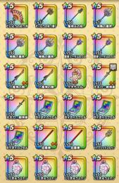 4凸大量 八竜神4凸 エスタ魔刃4凸2本 朝神楽4凸 如意棒4凸 ラプラス4凸